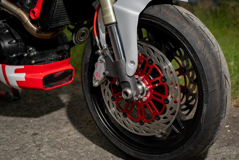 Royal Enfield GRR front wheel