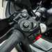 2025-on Yamaha Tracer 7 GT detailed shot of the left hand switch gear