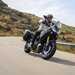 2025-on Yamaha Tracer 7 GT cruising down a mountain road