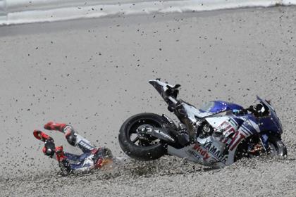 Lorenzo has been ruled out of the Catalunya MotoGP after suffering a concussion in a crash in practice