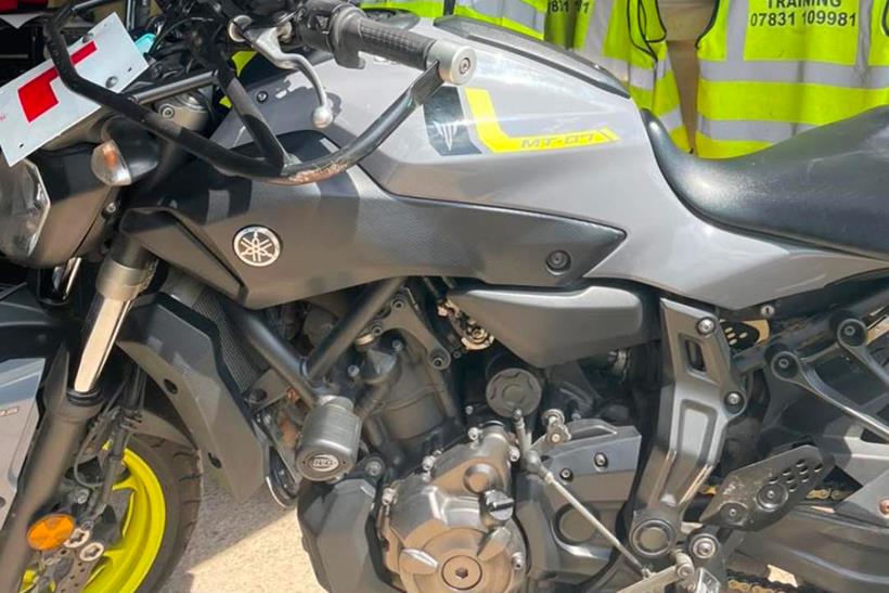 Stolen Yamaha MT-07