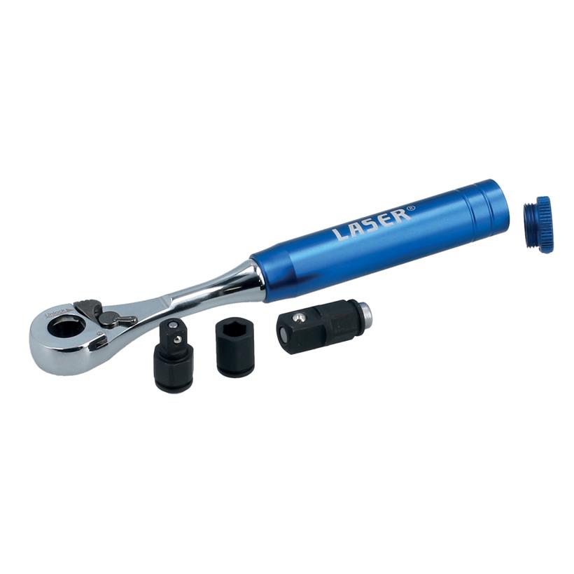 Laser 3-in-1 Mini Ratchet