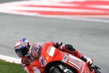 Casey Stoner was surprised by his pole position at Catalunya