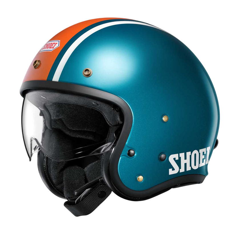 Blue and Orange Shoei J.O 2