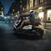 BMW CE 04 cornering right