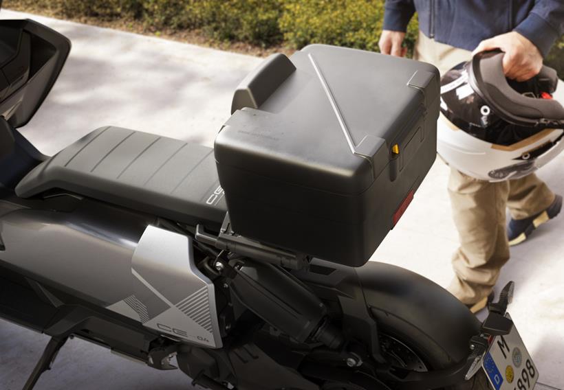 BMW CE 04 luggage box