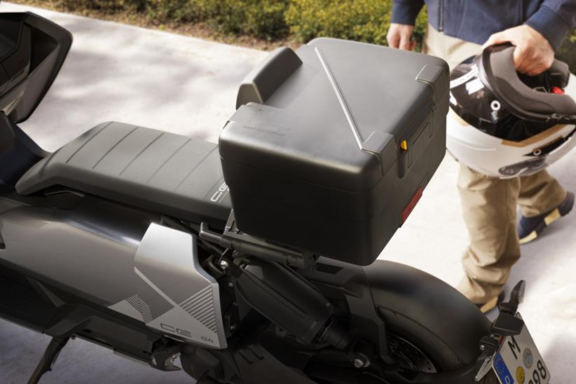 BMW CE 04 luggage box
