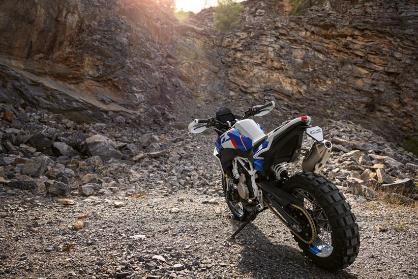 BMW F450GS concept rear view