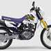 Suzuki DR125SE motorcycle review - Side view