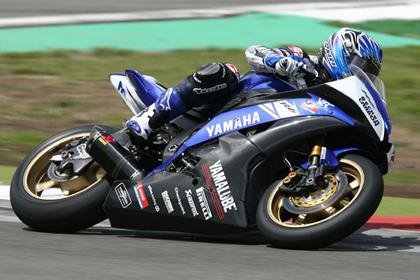 Yamaha's Broc Parkes was the fastest man again at Nurburgring this morning