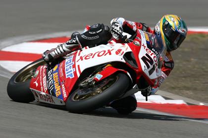 Troy Bayliss returned to form at the Nurburgring this morning in the second World Superbike qualifying session