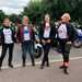 Emma with the founding members of the Rainbow Rangers