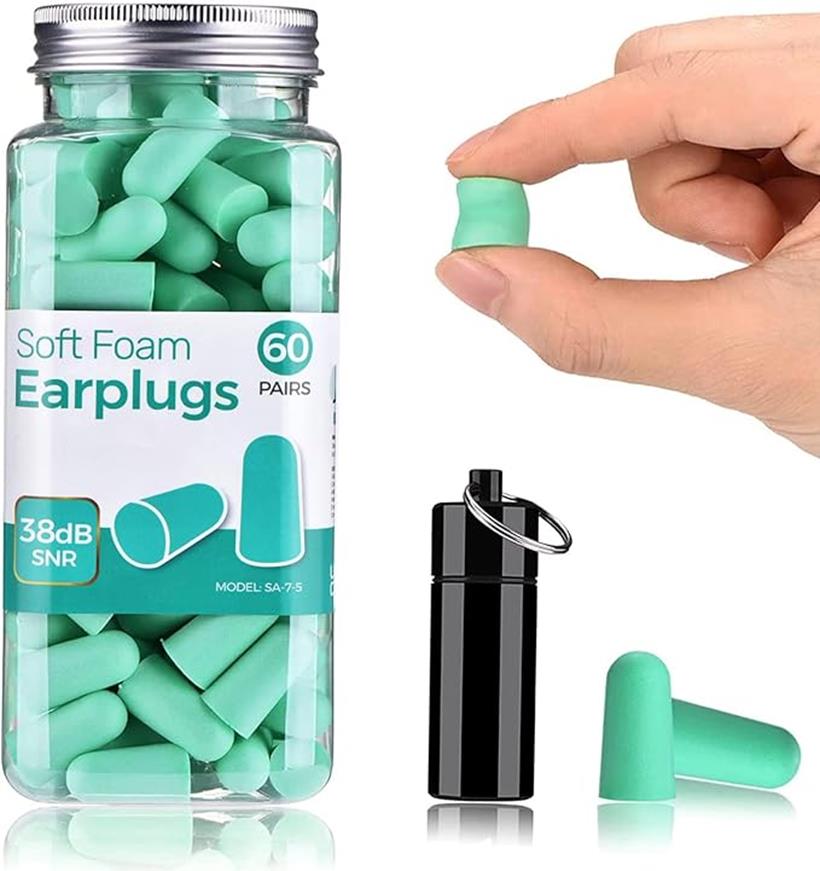 Earplugs foamies 60 pairs