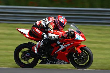 Steve Plater has won the shortened British Supersport race at Snetterton