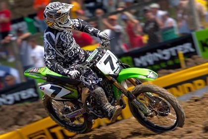 James Stewart was victorious again in the AMA National Motocross Championships at the weekend