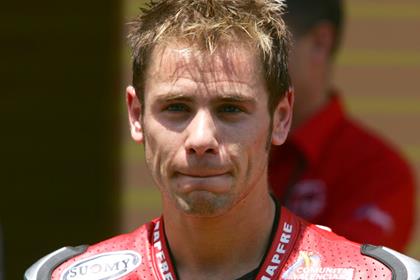 Alvaro Bautista is another likely candidate for the 2009 Kawasaki rider shopping list