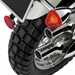 Triumph Scrambler motorcycle review - Rear view