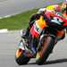 Dani Pedrosa will be riding at Donington Park and on the regular Honda RC212V despite a bigg off in testing in Spain
