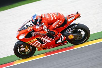 Ducati's Casey Stoner has been untouchable today in free practie at Donington Park