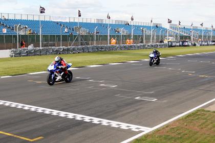 MCN's Adam Child will start from pole in the GSX-R Trophy at Donington Park