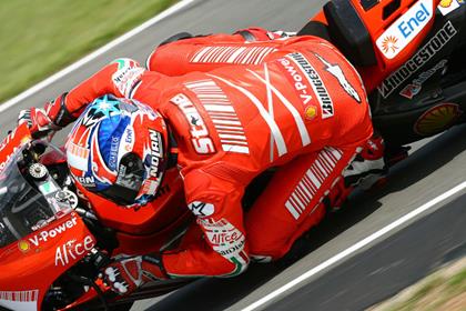 Casey Stoner completed his domination of the British GP