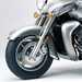 Yamaha XVZ1300A Royal Star motorcycle review - Front view
