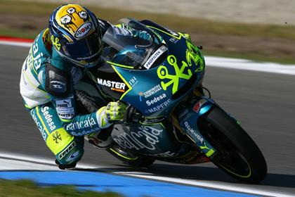 Sergio Gadea was the man to beat in Assen in the 125 free practice this morning