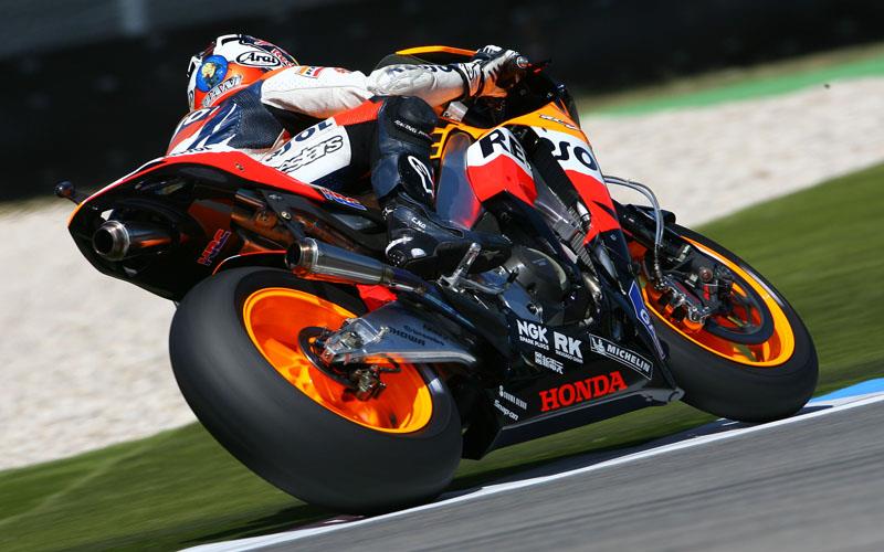 Assen MotoGP: Dani Pedrosa tops timesheets in free practice three