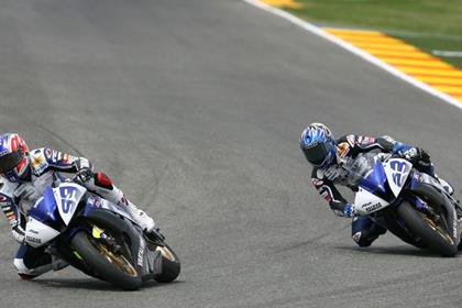 The Yamaha pairing of Broc Parkes and Fabien Foret were dominant in the opening World Supersport practice in Misano