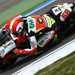 Marco Simoncelli was the fastest rider on the Metis Gilera in the second 250 free practice in Assen
