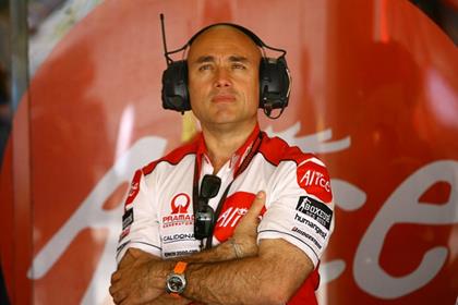 Luis D'antin has stepped down from his role as boss of the Alice Ducati team