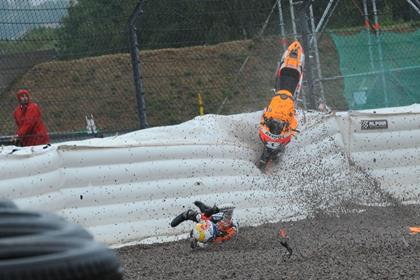 Despite a crash at Sachsenring Dani Pedrosa will race at Laguna Seca