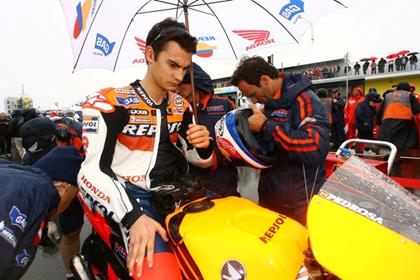 Valentino Rossi and Casey Stoner think Laguna Seca will be tough for Dani Pedrosa