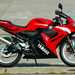 Yamaha TZR50 motorcycle review - Side view