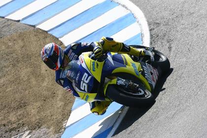 Toseland is struggling at Laguna Seca