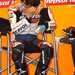 Dani Pedrosa is suffering after crashing out of the lead at the last MotoGP race in Sachsenring