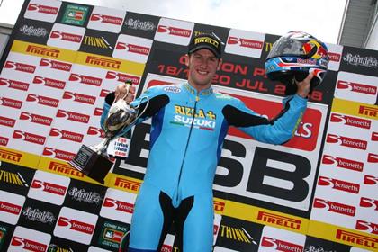 Sykes not only took his first ever BSB win, he then made it a double