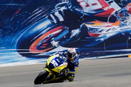 James Toseland was unhappy with his Michelin tyres in Laguna Seca