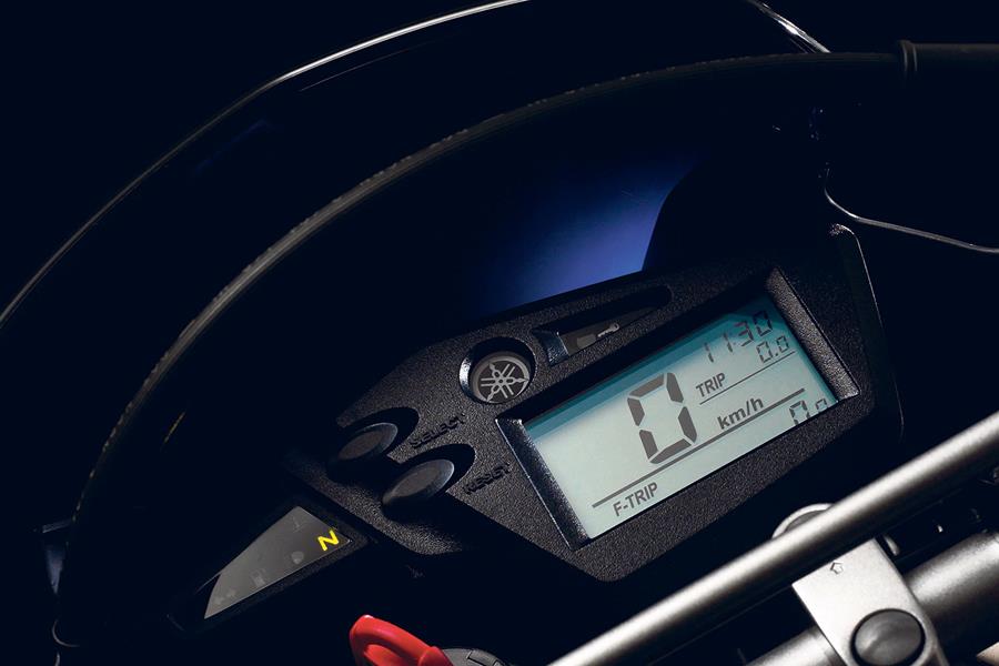 Yamaha XT660R dash