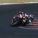 Jorge Martin during a private test with Aprilia at Misano.