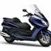 Yamaha YP400 Majesty motorcycle review - Side view