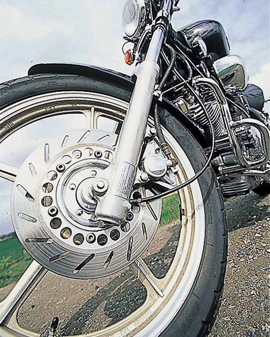 Caltric Front Brake Pads & Rear Shoes Kit For Yamaha XV535 Virago 535 1995-2000