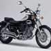 Yamaha XV535 Virago motorcycle review - Side view