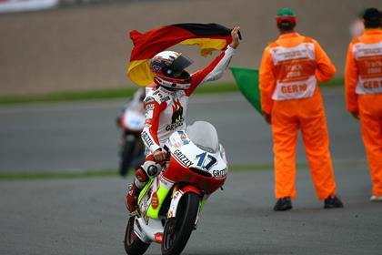 Stefan Bradl took his first win in Brno