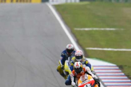 Dani Pedrosa and Jorge Lorenzo struggled with tyres at Brno