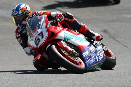 Shakey Byrne can't get enough of The Mountain at Cadwell Park