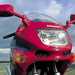 Kawasaki ZZ-R600 motorcycle review - Front view