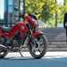 Honda CB125F front three quarters