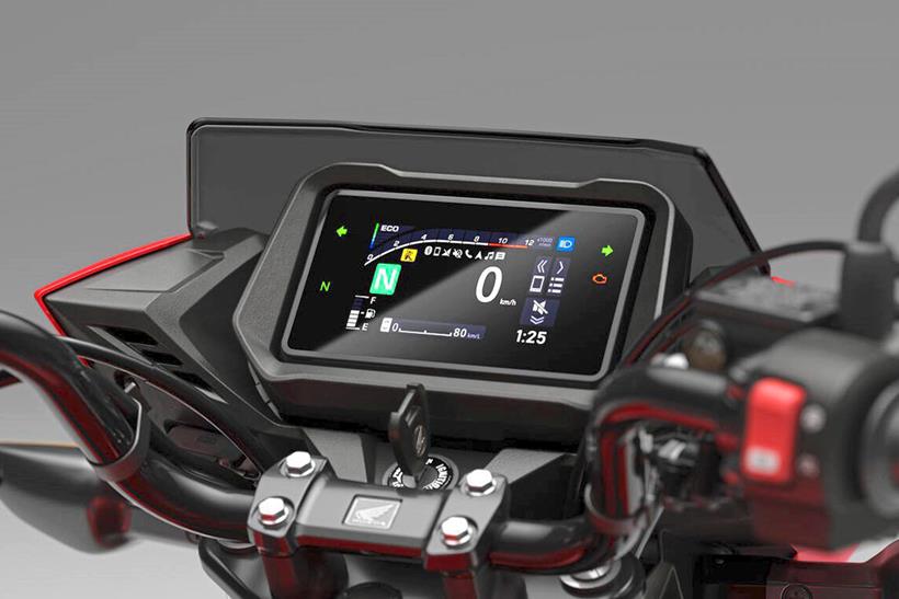 Honda CB125F dash