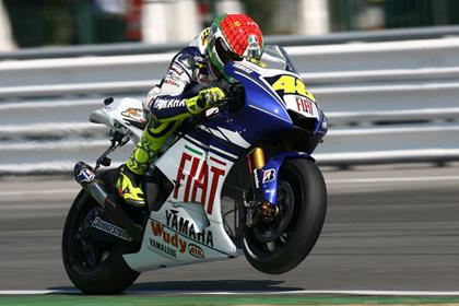 Valentino Rossi claimed a special victory today at his home track